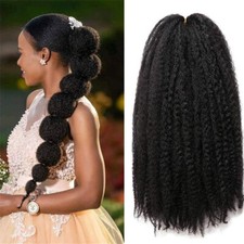 18" 100g Marley Twist Braiding Hair Afro Kinky Twist Crochet Hair Braid Syntheti