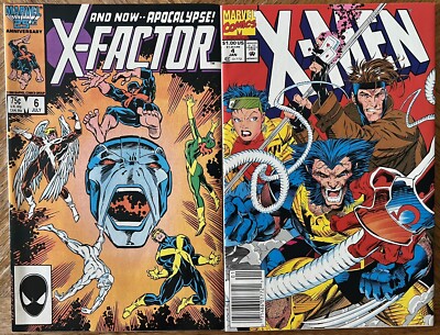 Marvel Mutant Key Comic Lot, X-Factor #6, X-Men #4, And More. See Description