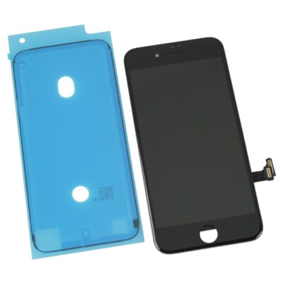 Display LCD für iPhone 8 mit RETINA Glas Scheibe Bildschirm 3D SCHWARZ BLACK NEU