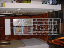 5' tall 20 pocket COMIC BOOK RACK holds Golden Age CGC books! PICKUP ONLY