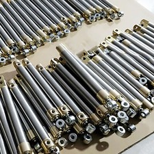 55mm / 75mm / 90mm Miniatur Hydraulikzylinder Reise Für RC Bagger Bulldozer Auto