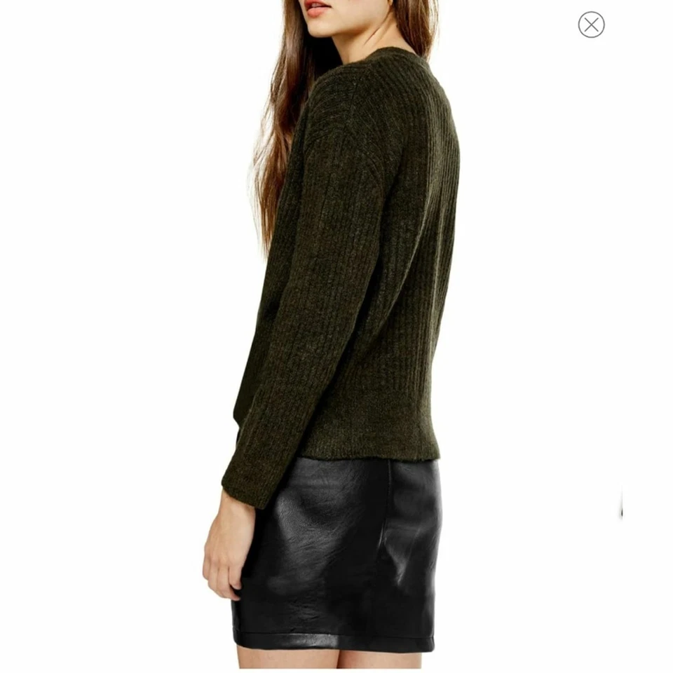 TOP SHOP Button Front Cardigan NWT - Image 2 of 4