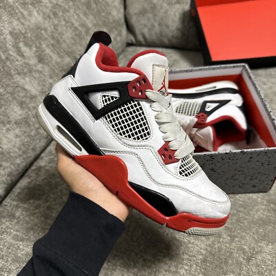 Size UK 6 - Jordan 4 Retro OG Mid Fire Red GS | eBay UK