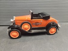 Harley-Davidson 1929 Model A Roadster Die Cast Coin Bank 1:25 Limited Edition