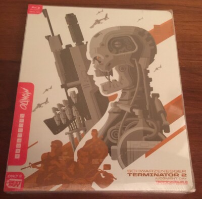TERMINATOR 2 T2 MONDO x #009 STEELBOOK [BLU-RAY] NEW SEALED