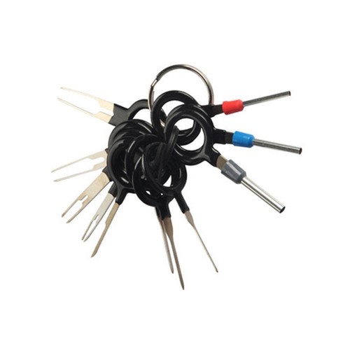 11pcs Automotive Wire Terminal Removal Tool Car Wiring USH Connector Kit N1Z2 - Picture 7 of 13