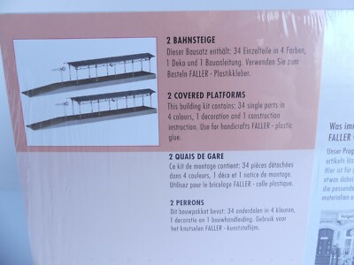 Faller, Vollmer H0 - Décor - Quais et toitures des gares