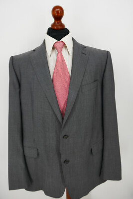 Eduard Dressler Loro Piana Sakko Gr.56 Schurwolle Grau Blue Label Top Zustand