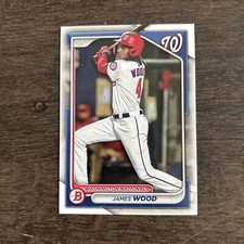James Wood 2024 Bowman Prospects #BP-91 Washington Nationals