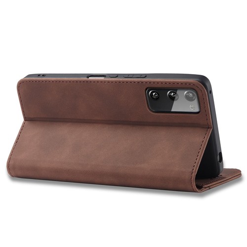 For Samsung Galaxy S20 FE 5G Leather Case Wallet Cover Privacy Screen Protector - Zdjęcie 7 z 47