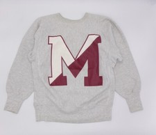 Vintage Champion Collegiate Master’s Sweatshirt Reverse Weave M Made In The USA