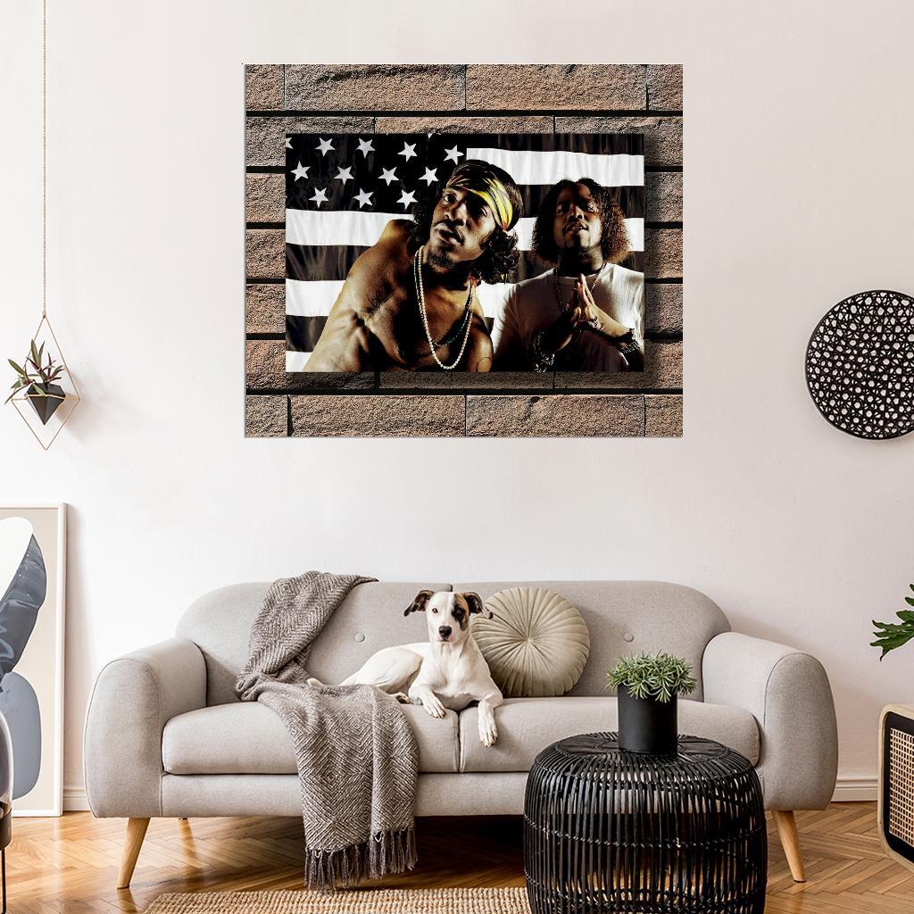 ☆OutKast☆ Hiphop 90s vintage poster ☆OutKast☆ Hiphop 90s vintage poster ☆OutKast☆ Hiphop 90s