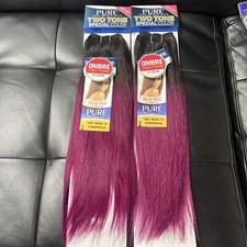 Milky Way PURE Human Hair Weave 2-packs Extension Yaky 14" OTMARSALA