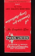 1960s Penn-Union Electric Corp. Aluminum & Bronze Electrical Connectors Erie PA