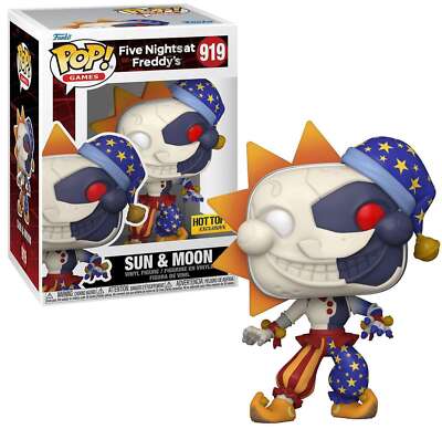 Funko Pop SUN & MOON Hot Topic Exclusive Five Nights at Freddy's