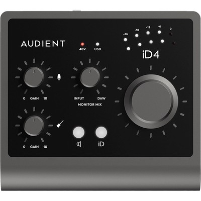 Audient ID4 MK2 1-Channel USB-C Interface 