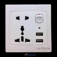 Double Usb Outlet Power Charger Wall Socket Plug With Switch Dock Station Panel on sale Double Usb Outlet Power Charger Wall Socket Plug With Switch Dock Station Panel on sale