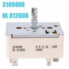 3149400 Infinite Control Switch For Whirlpool WP3149400 AH336989 EA336989