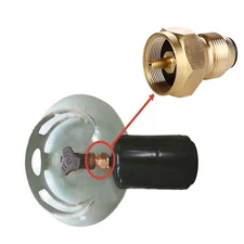1 pcs Propane Refill Adapter Lp Gas Cylinder Tank Coupler Heater Connector