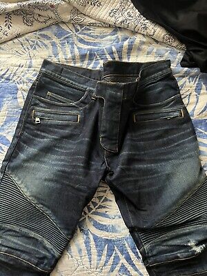 præst hvad som helst forælder Balmain Biker Distressed Jeans Size. Authentic! | eBay