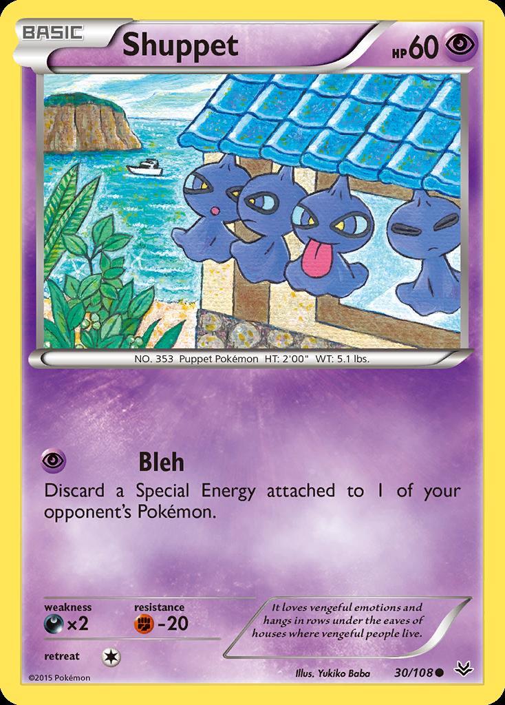 Pokemon Shuppet (30/110) Roaring Skies LP