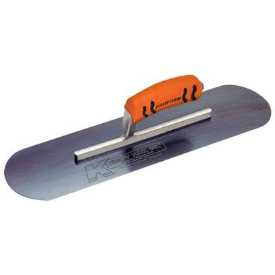 Blue Steel Poolkelle 12'' x 3'' Proform Griff bedruckte Betonwerkzeuge CF271BPF