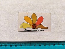 ADESIVO BATA S'INTENDE DI SCARPE ANNI 80 OLD STICKER AUTOCOLLANT KLEBER