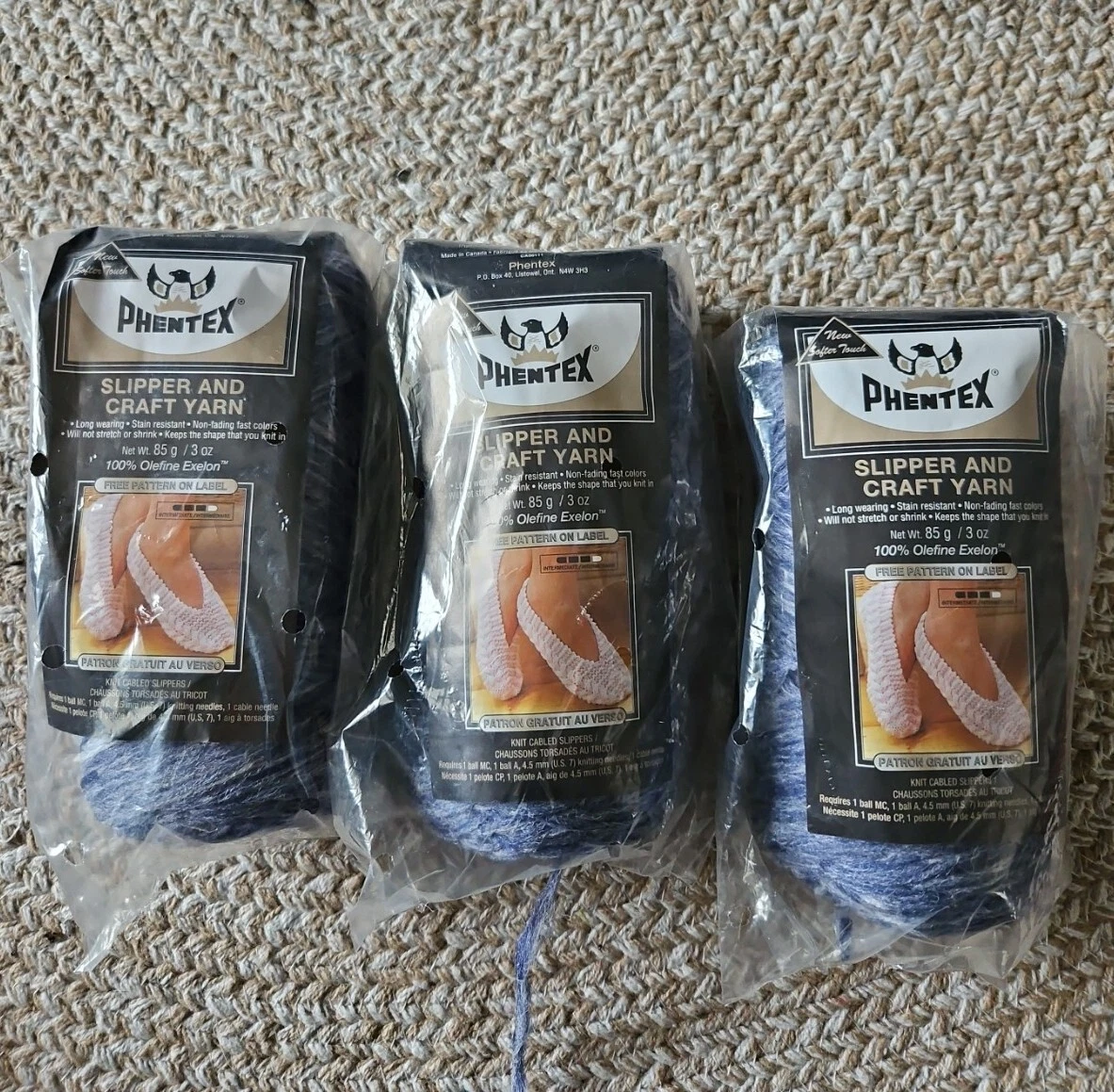 Phentex slipper yarn new arrivals