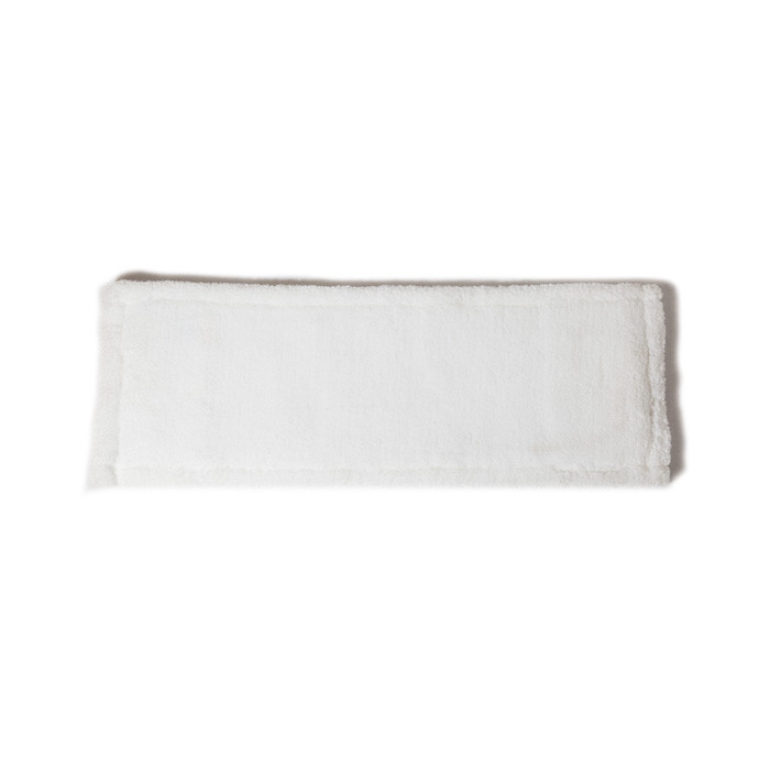 Set 20 Panni Pavimenti Microfibra 40cm Bianchi con Alette e Tasche