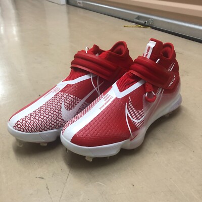 Men Nike Force Zoom Mike Trout 7 Baseball Cleats Red White CI3134-602 Size 13. Nike Force Zoom Mike Trout 7 Baseball Cleats Red White  main image 4