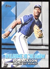 2022 1589D Topps Welcome to the Show Blue Bo Jackson Kansas City Royals #WTTS-33