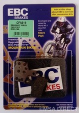 EBC Resin Mountain Bike Disc Brake Pads Fits MAGURA MT Series 2 / 4 / 6 / 8