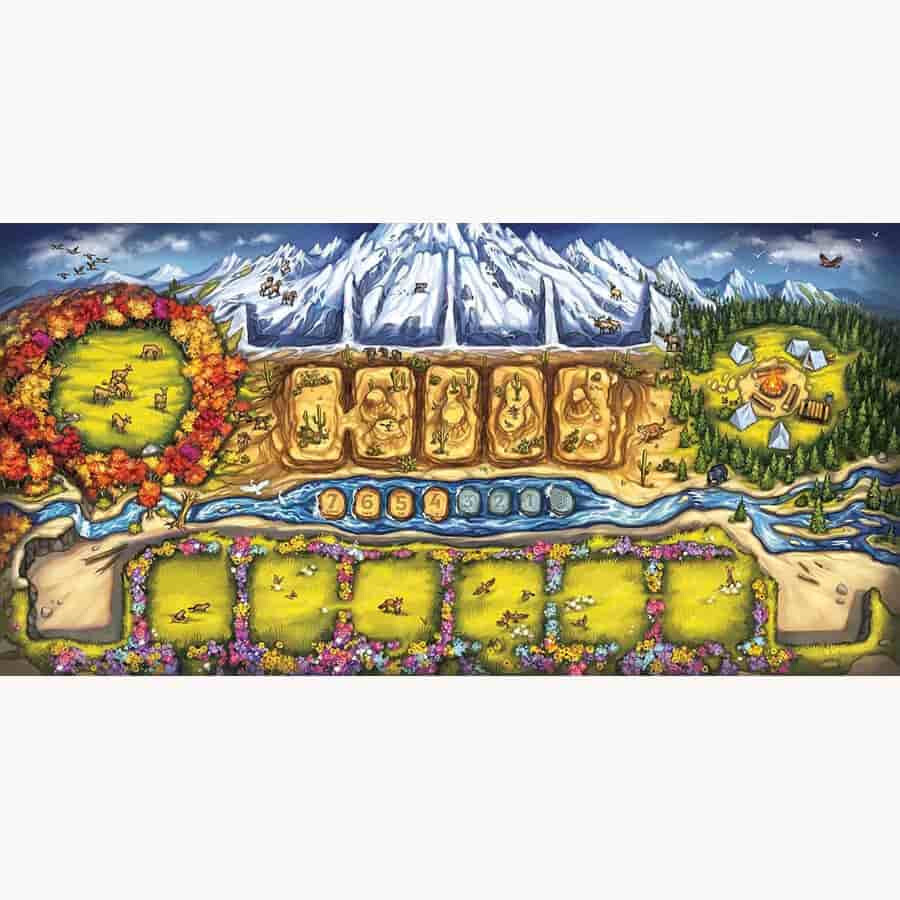 Keystone: Северная Америка- Роскошный неопреновый коврик для игр