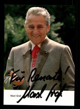 Maxl Graf Autogrammkarte Original Signiert # BC 58891