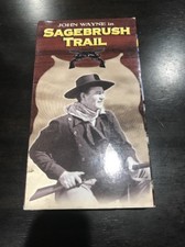 SAGEBRUSH TRAIL VHS JOHN WAYNE