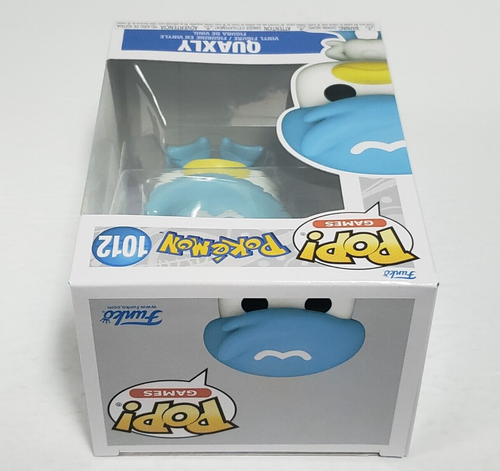 QUAXLY - Pokemon Funko POP! Games #1012 Collectible Vinyl Figure NEW / BOX WEAR - Picture 7 of 20