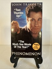 Phenomenon VHS Tape 1997 John Travolta Kyra Sedgwick Brand New Sealed Mint Cond.