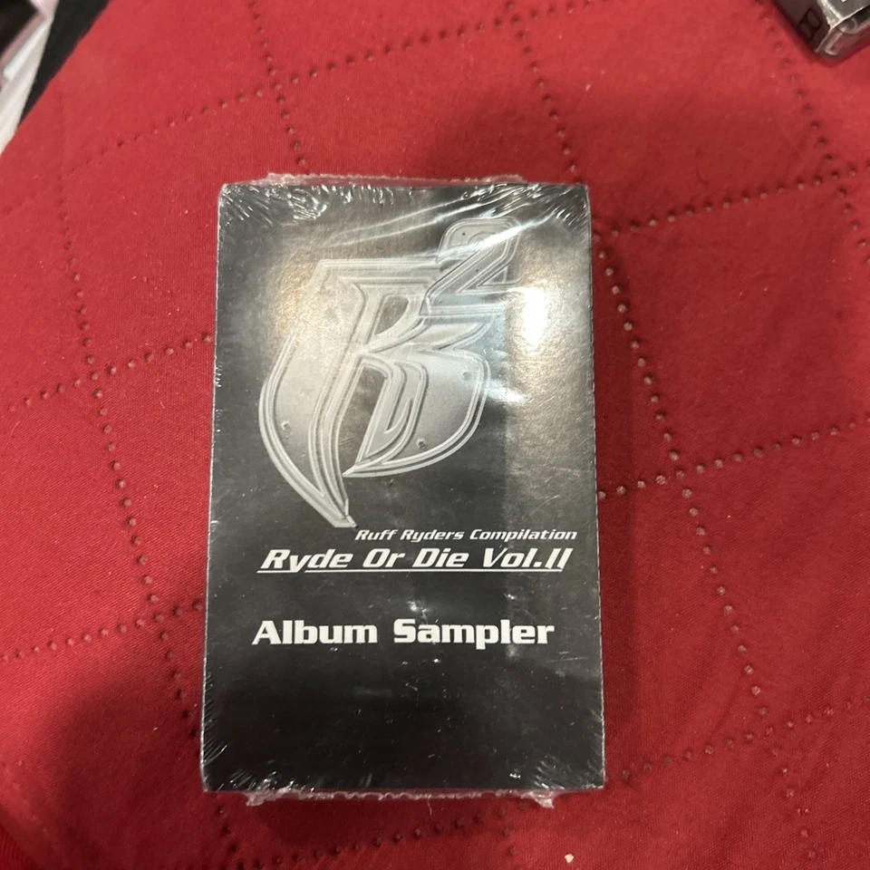 Sealed Ruff Ryders Ryde or Die Vol. 2 Cassette 2009 Rap Hip Hop DMX Single - Image 2 of 3