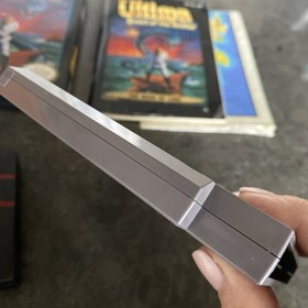 Ultima Quest of the Avatar NES Complete CIB Cartridge + Map + Booklet + Box