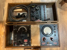 Vintage Triplett Portable Test Kit Model 1151, 1166-B & 1125-A Oscillator