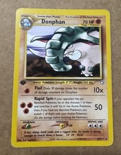 Pokemon TCG - Donphan - 21/111 [Neo Genesis] - 1st Edition - Regular RARE - LP