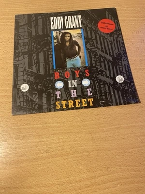 7" EDDY GRANT * Boys In The Street (MINT-) RED VINYL - Bild 1 von 2