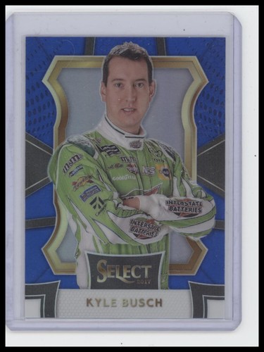 2017 Panini Select #51 Kyle Busch Blue Prizms #/199 - 第 1/2 張圖片