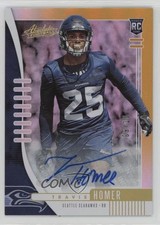 2019 Panini Absolute Rookie Gold Spectrum Signatures /10 Travis Homer Auto 1m1f