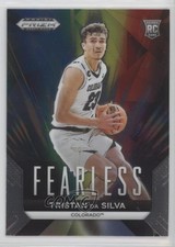 2024-25 Panini Prizm Draft Picks Fearless Tristan da Silva #10 1nu2