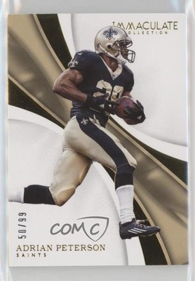 2017 Panini Immaculate 50/99 Adrian Peterson #68 2d9