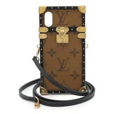 Louis Vuitton M62619 Occhiello Baule Monogramma Retromarcia iPhone X XS Custodia Cinturino