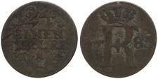 Old Germany - Prussia 1/24 Thaler 1785 - Silver 0.220, 2.07g Ø 19.8mm Km#296