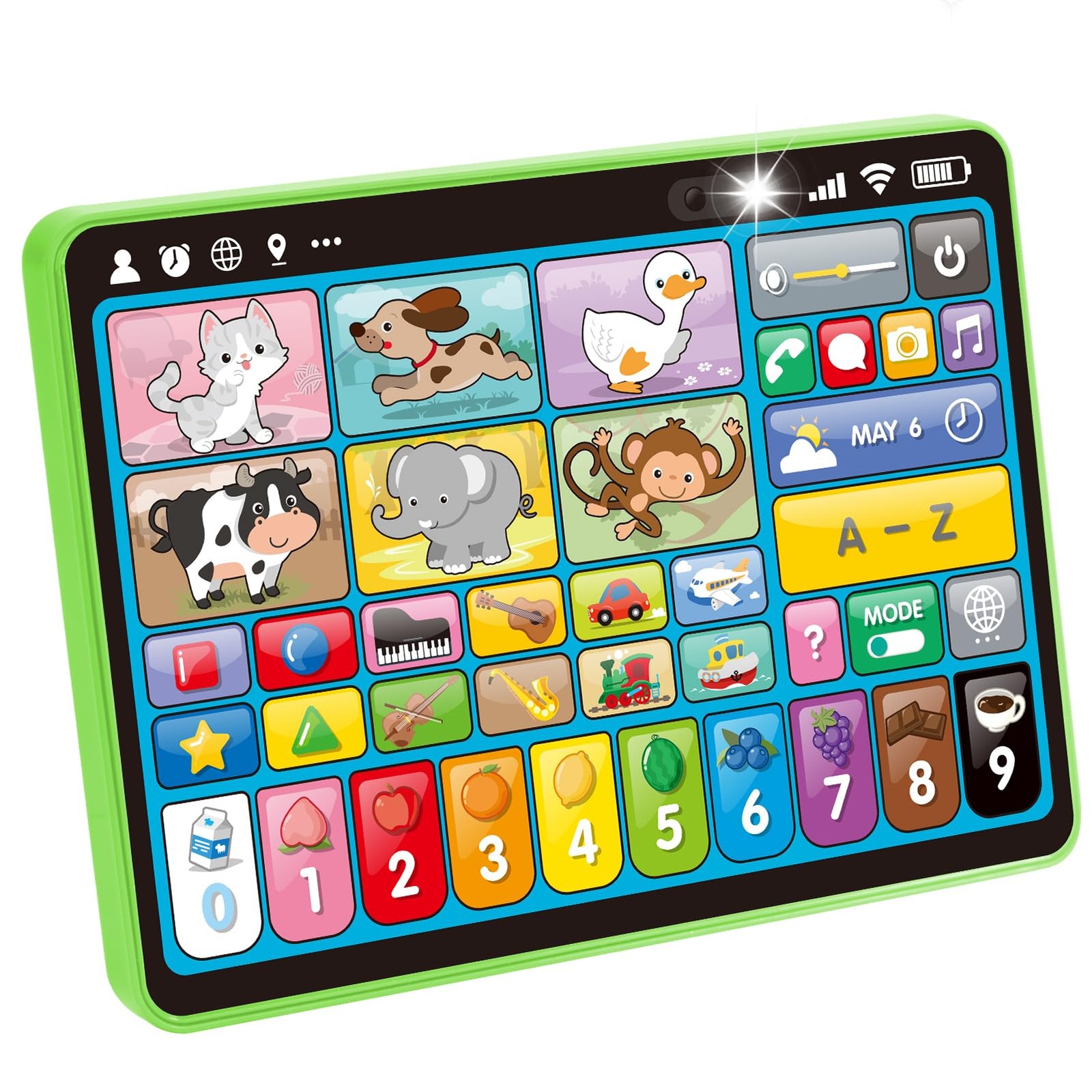 Educational Tablet Learning Pad Electronic Interactive Toy f