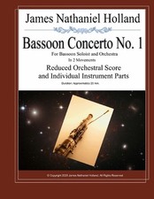 Bassoon Concerto No. 1 for Bassoon Soloist and Orchestra in 2 Movements: Reduced